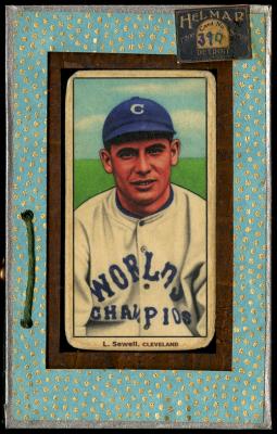 Picture, Helmar Brewing, T206-Helmar Card # 390, Luke Sewell, World Champion Uniform, Cleveland Indians